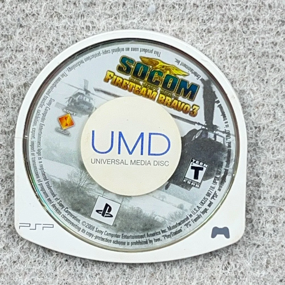 SOCOM Fireteam Bravo 3 Shooter Sony PSP Disc Only